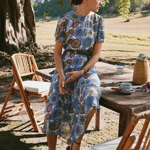 ISO Simon’s and Liberty of London  Floral Midi Dress